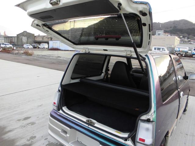 アルトワークス ＲＳ／Ｒ　５ＭＴ　４ＷＤ　ツインカムＩＣターボ　ＲＳ－Ｒダウンサス　社外ラテラルロッド　ＬＥＤヘッド　砲弾スポーツマフラー　タイベル交換済　ラッピング　社外ハンドル　ＥＴＣ　関東仕入れサビ無し　修復歴無し（25枚目）