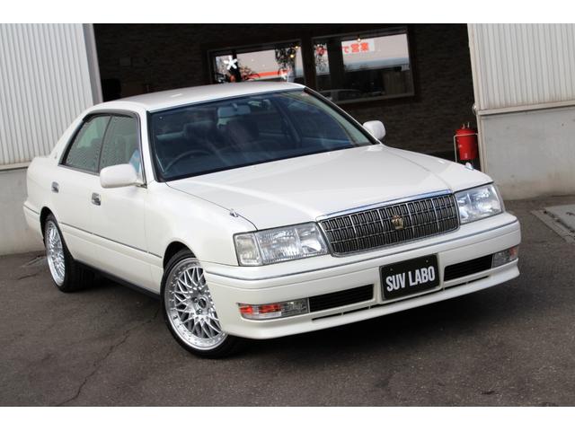 クラウン ロイヤルエクストラFour 4WD ワンオーナー 62000キロ 寒冷地仕様 新品アルミ 新品タイヤ 新品ダウンサス ミラーヒーター(2枚目)