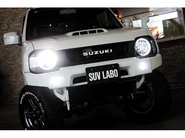 ジムニー クロスアドベンチャーXA 9型 タニグチ3inリフトアップ APIOマフラー 新品LEDヘッドライト 新品LEDテール TOYOオプカンRT 社外ナビ フルセグ シートヒーター(16枚目)