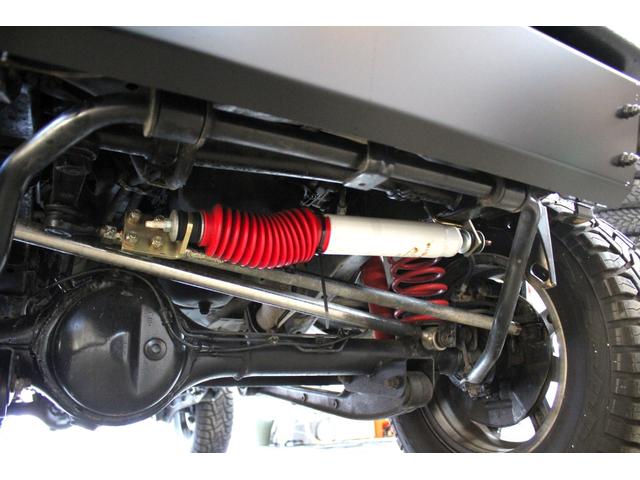 ジムニー XG グレーブラック全塗装 本州仕入 3inリフトアップ構変済 新品LEDヘッドライト 新品LEDテール 新品マフラー 新品ラプターグリル 社外ナビ(19枚目)