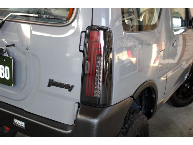 ジムニー XG グレーブラック全塗装 本州仕入 3inリフトアップ構変済 新品LEDヘッドライト 新品LEDテール 新品マフラー 新品ラプターグリル 社外ナビ(22枚目)