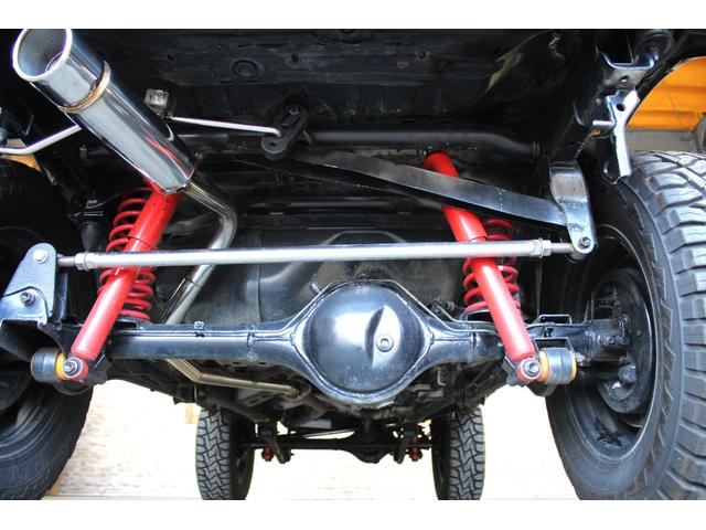 ジムニー XG グレーブラック全塗装 本州仕入 3inリフトアップ構変済 新品LEDヘッドライト 新品LEDテール 新品マフラー 新品ラプターグリル 社外ナビ(38枚目)