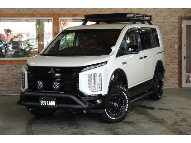 デリカＤ：５ Ｇ　パワーパッケージ　シャモニー仕様　フリップＤモニター　本州仕入　ＰＷバックドア　新品１．５インチリフトＵＰ　寒冷地仕様　新品タイヤ＆ホイール　新品ブルバー　新品リアラダー　新品ルーフラック　新品オーバーフェンダー（6枚目）