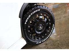 新品ＴＯＹＯタイヤ☆マットブラックアルミ★ 4