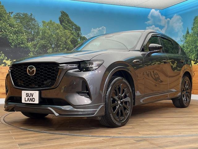 ＣＸ－６０ ＸＤ－ハイブリッド　プレミアムスポーツ　４ＷＤ　ディーゼル　ＡｕｔｏＥｘｅエアロ　茶革シート　パノラマサンルーフ　１２．３インチマツダコネクト　ＢＯＳＥサウンドシステム　全周囲カメラ　パワーバックドア　ＥＴＣ　シートベンチレーション（3枚目）