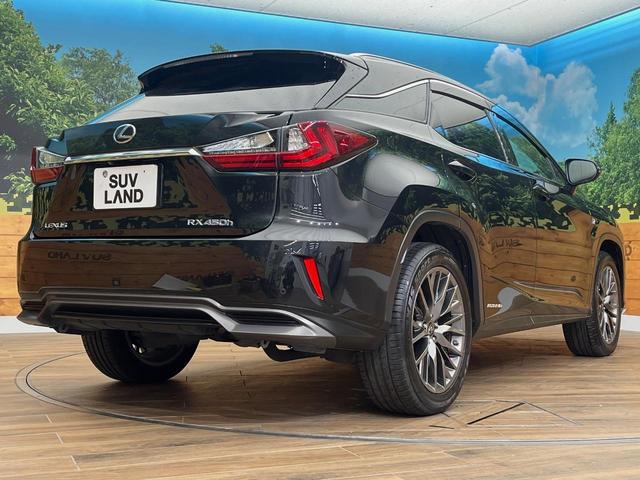 ＲＸ ＲＸ４５０ｈ　Ｆスポーツ　４ＷＤ　サンルーフ　１２．３インチワイドナビ　全周囲カメラ　衝突軽減　シートベンチレーション　パワーバックドア　ステアリングヒーター　ＥＴＣ　レーダークルーズ　パワーシート　純正アルミホイール（18枚目）