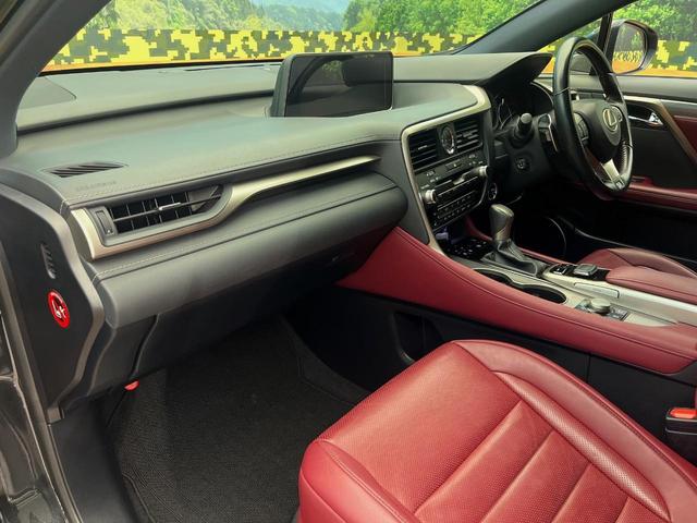 ＲＸ ＲＸ４５０ｈ　Ｆスポーツ　４ＷＤ　サンルーフ　１２．３インチワイドナビ　全周囲カメラ　衝突軽減　シートベンチレーション　パワーバックドア　ステアリングヒーター　ＥＴＣ　レーダークルーズ　パワーシート　純正アルミホイール（39枚目）