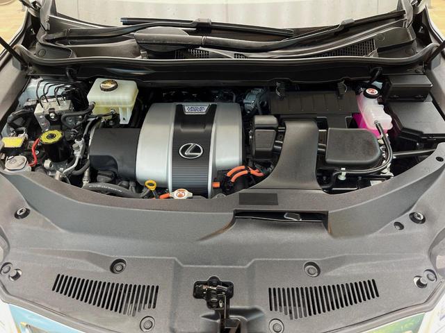 RX RX450h バージョンL 4WD 12.3型純正ナビ 全周囲カメラ シートベンチレーション パワーバックドア レーダークルーズコントロール ETC ウッドコンビステアリング 3眼LEDヘッドランプ 純正20インチアルミホイール(19枚目)