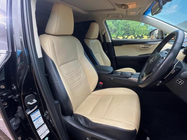 NX NX300h バージョンL 4WD サンルーフ 純正ナビ 革シート シートエアコン 衝突軽減 レーダークルーズ メモリーシート パワーバックドア 三眼LEDヘッドライト バックカメラ スマートキー(9枚目)