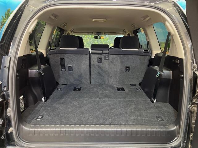 ランドクルーザープラド TX アルジェントクロス 7人乗り SDナビ 禁煙車 ルーフレール クルーズコントロール バックカメラ オートライト 3列目電動格納シート スマートキー ETC デュアルエアコン 純正17インチアルミ Bluetooth(51枚目)