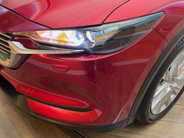 CX-8 XD 4WD 純正SDナビ クルーズコントロール リアオートエアコン クリアランスソナー ETC バックカメラ 純正19インチアルミホイール 純正革巻きステアリング(13枚目)
