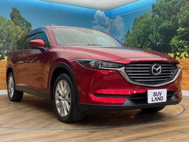 CX-8 XD 4WD 純正SDナビ クルーズコントロール リアオートエアコン クリアランスソナー ETC バックカメラ 純正19インチアルミホイール 純正革巻きステアリング(17枚目)