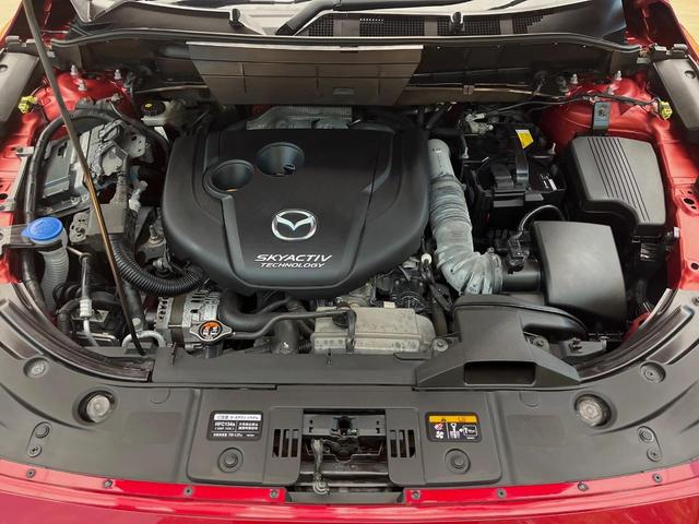 CX-8 XD 4WD 純正SDナビ クルーズコントロール リアオートエアコン クリアランスソナー ETC バックカメラ 純正19インチアルミホイール 純正革巻きステアリング(19枚目)