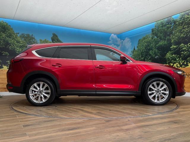 CX-8 XD 4WD 純正SDナビ クルーズコントロール リアオートエアコン クリアランスソナー ETC バックカメラ 純正19インチアルミホイール 純正革巻きステアリング(62枚目)