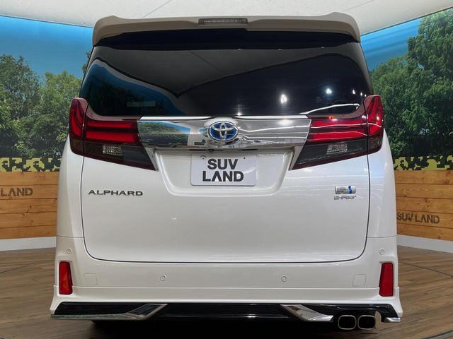 アルファードハイブリッド SR Cパッケージ 4WD 禁煙車 純正9型ナビ 12型後席モニター モデリスタエアロ JBLサウンド サンルーフ 全周囲カメラ ツインムーンルーフ パワーバックドア レーダークルーズコントロール 衝突軽減装置(18枚目)