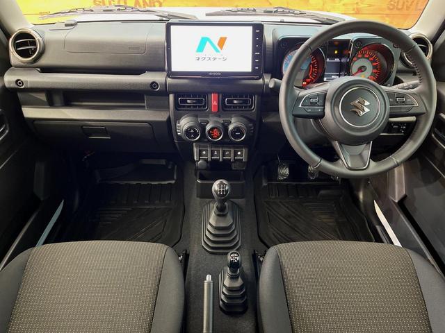 ジムニーシエラ JC 4WD 5速MT車 SDナビ 衝突被害軽減システム 禁煙車 デジタルインナーミラー シートヒーター スマートキー LEDヘッド ETC クルコン 純正15インチアルミホイール ミラーヒーター(2枚目)