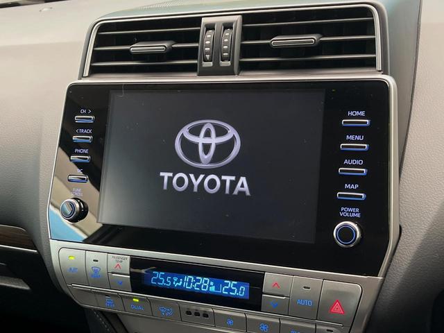 ランドクルーザープラド ＴＸ　Ｌパッケージ　マットブラックエディション　禁煙車　ディーゼル　７人乗り　寒冷地仕様　サンルーフ　全周囲カメラ　９型ディスプレイオーディオ　ルーフレール　黒革シート　ＥＴＣ　シートベンチレーション　レーダークルーズコントロール　セーフティセンス（22枚目）