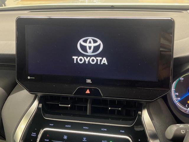 ハリアーハイブリッド Ｚ　レザーパッケージ　４ＷＤ　モデリスタフルエアロ　ガラスルーフ　１２．３インチディスプレイオーディオ　　全周囲カメラ　ＪＢＬサウンド　寒冷地仕様　衝突被害軽減システム　禁煙車　電動リアゲート　前席シートエアコン（6枚目）