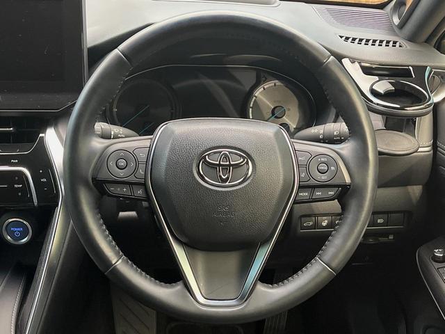 ハリアーハイブリッド Ｚ　レザーパッケージ　４ＷＤ　モデリスタフルエアロ　ガラスルーフ　１２．３インチディスプレイオーディオ　　全周囲カメラ　ＪＢＬサウンド　寒冷地仕様　衝突被害軽減システム　禁煙車　電動リアゲート　前席シートエアコン（13枚目）