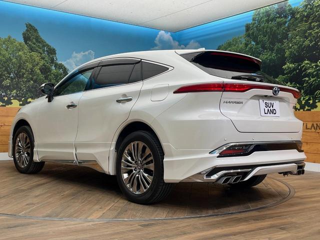 ハリアーハイブリッド Ｚ　レザーパッケージ　４ＷＤ　モデリスタフルエアロ　ガラスルーフ　１２．３インチディスプレイオーディオ　　全周囲カメラ　ＪＢＬサウンド　寒冷地仕様　衝突被害軽減システム　禁煙車　電動リアゲート　前席シートエアコン（69枚目）