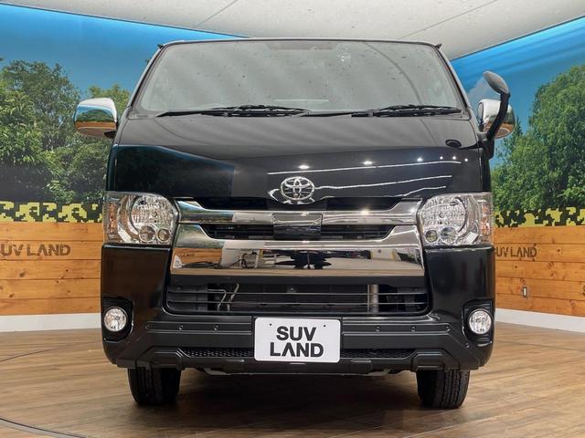 ハイエースバン スーパーＧＬ　ダークプライムＩＩ　ディーゼル　４ＷＤ　ＢＩＧ－Ｘ１１インチナビ　両側電動スライドドア　禁煙車　バックカメラ　衝突軽減システム　スマートキー　ＬＥＤヘッド　ＥＴＣ　車線逸脱警報　オートハイビーム　オートエアコン（14枚目）