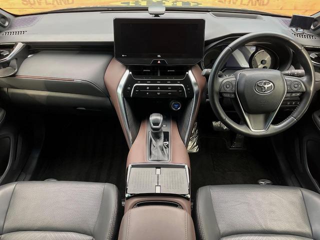 ハリアーハイブリッド Ｚ　レザーパッケージ　４ＷＤ　禁煙車　モデリスタエアロ・ホイール　全周囲カメラ　１２．３型ナビ　ＪＢＬサウンド　パワーバックドア　レーダークルーズコントロール　黒革シート　シートベンチレーション　デジタルインナーミラー（2枚目）
