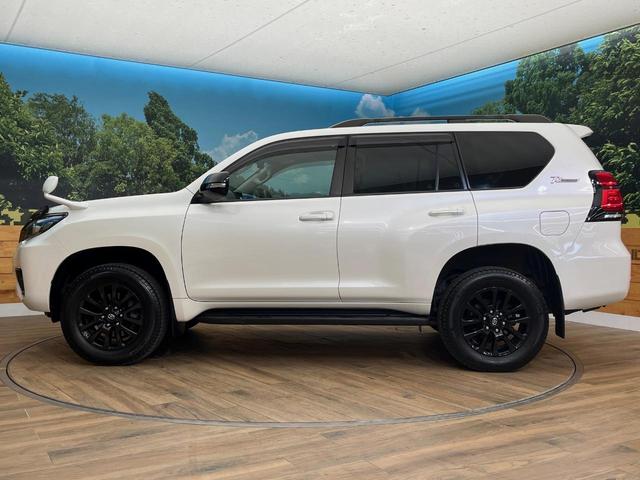 ランドクルーザープラド ＴＸ　Ｌパッケージ　７０ｔｈアニバーサリーリミテッド　サンルーフ　寒冷地仕様　７人乗り　１０型ナビ　ルーフレール　レーダークルーズ　茶革シート　シートベンチレーション　バックカメラ　クリアランスソナー　ＬＥＤヘッドライト　純正１８インチアルミ　ＥＴＣ（49枚目）