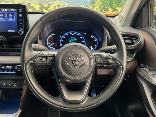ヤリスクロス ハイブリッドZ 4WD 8型ディスプレイオーディオ シートヒーター 禁煙車 パワーシート レーダークルーズコントロール オートマチックハイビーム バックカメラ ETC オートライト LEDヘッドライト ブラウン内装(25枚目)