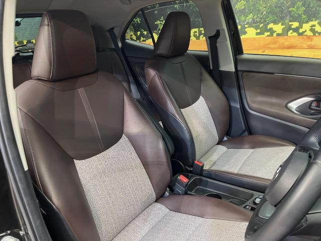 ヤリスクロス ハイブリッドZ 4WD 8型ディスプレイオーディオ シートヒーター 禁煙車 パワーシート レーダークルーズコントロール オートマチックハイビーム バックカメラ ETC オートライト LEDヘッドライト ブラウン内装(34枚目)