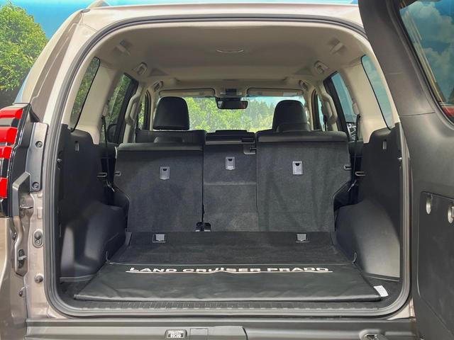 ランドクルーザープラド ＴＸ　Ｌパッケージ　マットブラックエディション　４ＷＤ　サンルーフ　ＢＩＧ－Ｘ１１インチナビ　寒冷地仕様　レーダークルーズコントロール　ブラックラダールーフレール　シートベンチレーション　バックカメラ　ＬＥＤヘッドライト・フォグライト（58枚目）