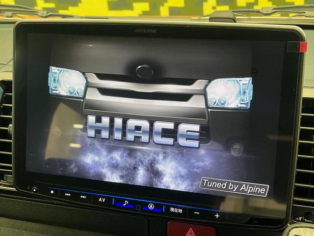 ハイエースバン ロングスーパーGL ダークプライムS 4WD ディーゼル BIGX11インチナビ 全周囲カメラ 寒冷地仕様 プリクラッシュセーフティ 両側電動スライドドア デジタルインナーミラー ウッドコンビステアリング ETC LEDヘッドライト(3枚目)