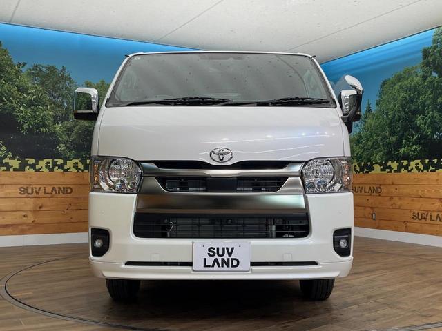 ハイエースバン ロングスーパーGL ダークプライムS 4WD ディーゼル BIGX11インチナビ 全周囲カメラ 寒冷地仕様 プリクラッシュセーフティ 両側電動スライドドア デジタルインナーミラー ウッドコンビステアリング ETC LEDヘッドライト(15枚目)