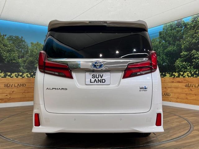 アルファードハイブリッド SR Cパッケージ 4WD フリップダウンモニター 純正9インチナビ 両側電動スライドドア デジタルインナーミラー CD/DVDデッキ シートベンチレーション レーダークルーズコントロール ETC 三眼LEDヘッドライト(18枚目)