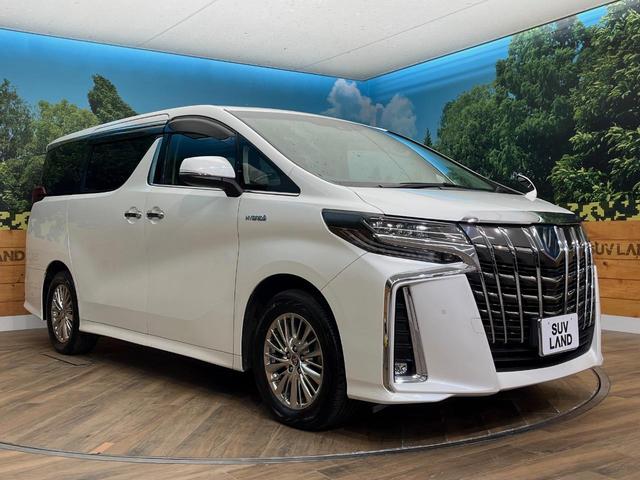 アルファードハイブリッド SR Cパッケージ 4WD フリップダウンモニター 純正9インチナビ 両側電動スライドドア デジタルインナーミラー CD/DVDデッキ シートベンチレーション レーダークルーズコントロール ETC 三眼LEDヘッドライト(19枚目)