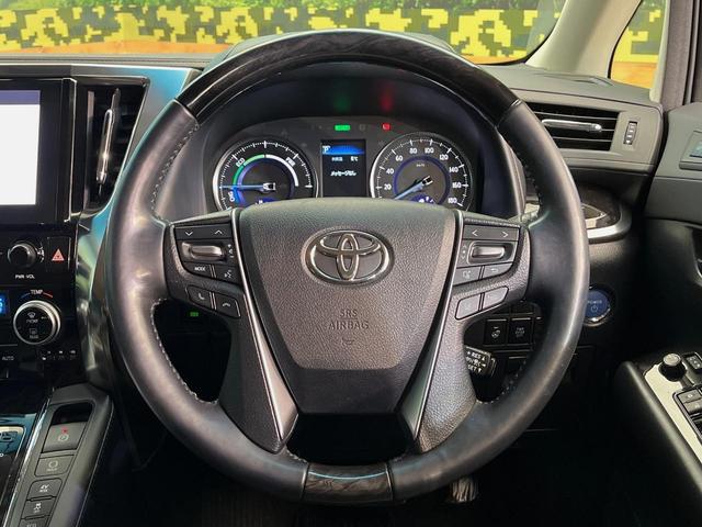 アルファードハイブリッド SR Cパッケージ 4WD フリップダウンモニター 純正9インチナビ 両側電動スライドドア デジタルインナーミラー CD/DVDデッキ シートベンチレーション レーダークルーズコントロール ETC 三眼LEDヘッドライト(26枚目)