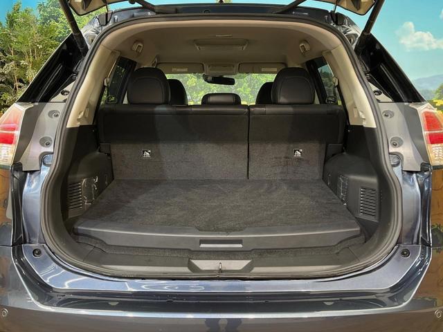 エクストレイル ２０Ｘ　ハイブリッド　エマージェンシーブレーキＰ　４ＷＤ　純正ナビ　シートヒーター　電動リアゲート　デュアルエアコン　ＬＥＤヘッドライト　オートライト　スマートキー　ＥＴＣ　純正１７インチアルミホイール（37枚目）