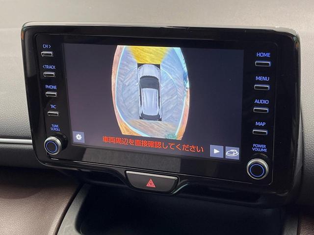ヤリスクロス ハイブリッドＺ　４ＷＤ　禁煙車　モデリスタエアロ　８型ディスプレイオーディオ　全周囲カメラ　ハンズフリーパワーバックドア　寒冷地仕様　シートヒーター　レーダークルーズコントロール　パワーシート　純正１８インチアルミ（22枚目）
