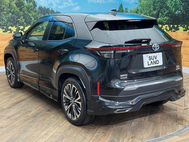 ヤリスクロス ハイブリッドＺ　４ＷＤ　禁煙車　モデリスタエアロ　８型ディスプレイオーディオ　全周囲カメラ　ハンズフリーパワーバックドア　寒冷地仕様　シートヒーター　レーダークルーズコントロール　パワーシート　純正１８インチアルミ（50枚目）