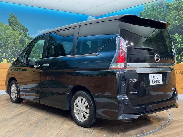 セレナ ハイウェイスター　ＶセレクションＩＩ　４ＷＤ　禁煙車　ＳＤナビ　後席モニター　全周囲カメラ　衝突軽減装置　リアオートエアコン　両側電動スライドドア　クルーズコントロール　ＥＴＣ　純正１５インチアルミホイール　純正革巻きステアリング（37枚目）