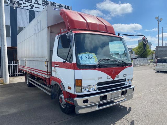4t ワイド 幌付平ボデー 6.1m荷台(2枚目)
