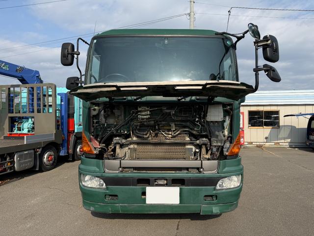 プロフィア 10.3t 新明和製ロングダンプ 6.3m荷台長 走行385000km 360馬力 7速 車検令和8年6月 定員2名 電動コボレーン 300Lタンク 積載量10,300kg 車輌総重量21,930kg(34枚目)