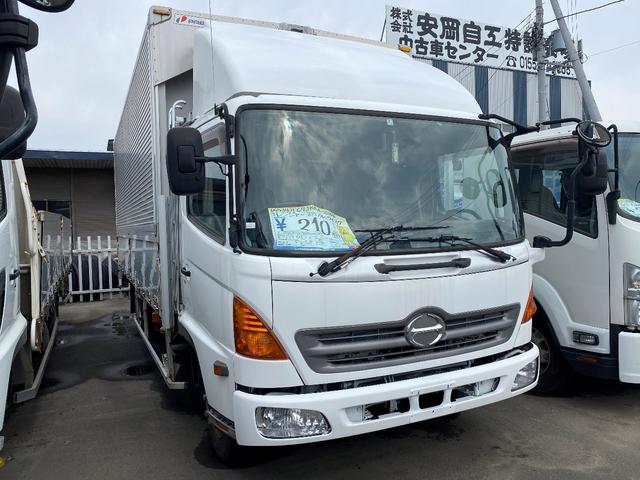 4tワイド アルミウイング Pゲート付 6.2m荷台長(2枚目)