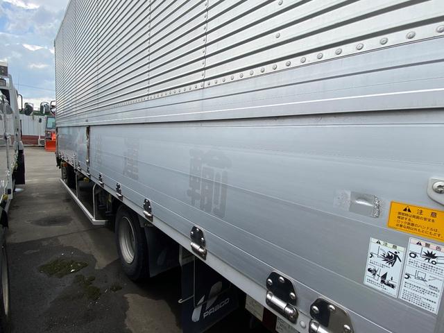 4tワイド アルミウイング Pゲート付 6.2m荷台長(5枚目)