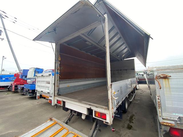 4tワイド アルミウイング Pゲート付 6.2m荷台長(20枚目)
