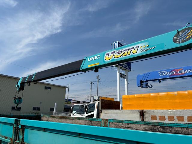 レンジャープロ 　増ｔ　ワイド　４段クレーン　ユニック製ＵＲＵ３７４　フックイン　ラジコン　荷台寸６．０５ｍ×２．３５ｍ　走行３５万ｋｍ　２４０馬力　６速　積載量４７００ｋｇ　車輌総重量１０９８０ｋｇ　車検整備付（12枚目）