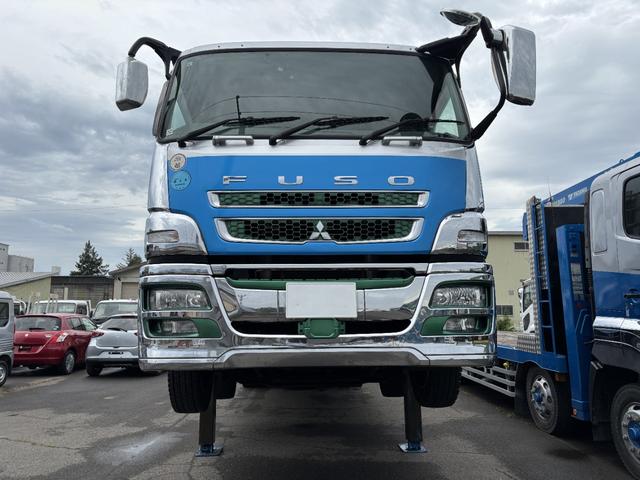 スーパーグレート 　１１．８ｔ　セルフ４段クレーン　タダノ製ＺＲ５０４　ラジコン　荷台寸８．７４ｍ×２．３７ｍ　走行２９４６００ｋｍ　３８０馬力　７速　定員２名　積載量１１８００ｋｇ　　車検整備付　アドブルー（2枚目）