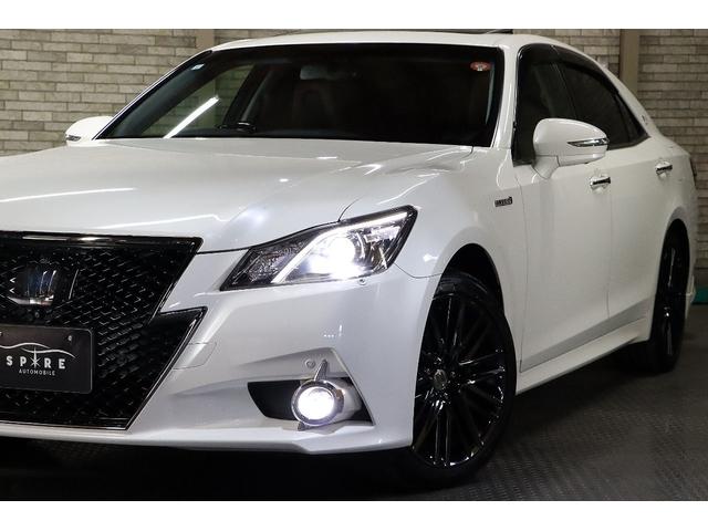 クラウンハイブリッド アスリートＳＦｏｕｒブラックスタイル４ＷＤ本州仕入特別仕様車　ブラックスパッタリング１８ＡＷ／新品社外ハンドル／ソナー／メッキリング／オートポール／オートリアサンシェード／フルセグＴＶ／ＴＶキャンセラー／ルームＬＥＤ／Ｂｌｕｅｔｏｏｔｈ／ＥＴＣ／ＵＳＢ／ＤＶＤ（64枚目）