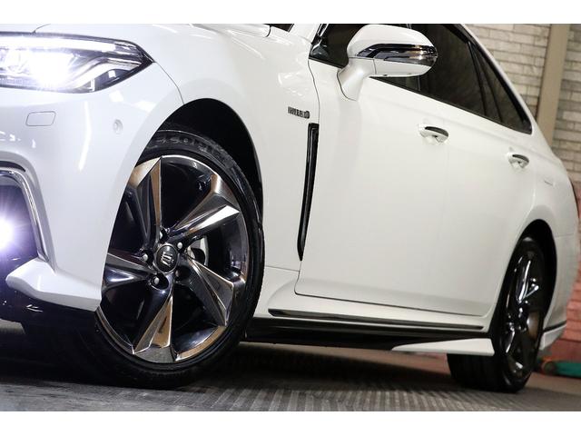 クラウンハイブリッド ＲＳアドバンスＦｏｕｒ４ＷＤＴＲＤフルエアロ４本出しマフラー　本州仕入／禁煙車／寒冷地リアフォグ／ＮＥＷリアスモーク施工／パノラミックビュー全方位カメラ／デジタルインナーミラー／ハーフレザーシート／ナビ／フルセグＴＶ／３眼ＬＥＤヘッドライト／カードキー／ドラレコ（52枚目）