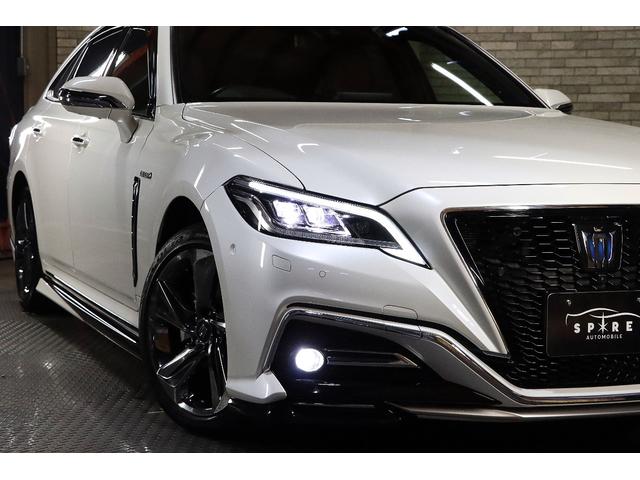 クラウンハイブリッド ＲＳアドバンスＦｏｕｒ４ＷＤＴＲＤフルエアロ４本出しマフラー　本州仕入／禁煙車／寒冷地リアフォグ／ＮＥＷリアスモーク施工／パノラミックビュー全方位カメラ／デジタルインナーミラー／ハーフレザーシート／ナビ／フルセグＴＶ／３眼ＬＥＤヘッドライト／カードキー／ドラレコ（75枚目）