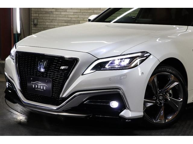 クラウンハイブリッド ＲＳアドバンスＦｏｕｒ４ＷＤＴＲＤフルエアロ４本出しマフラー　本州仕入／禁煙車／寒冷地リアフォグ／ＮＥＷリアスモーク施工／パノラミックビュー全方位カメラ／デジタルインナーミラー／ハーフレザーシート／ナビ／フルセグＴＶ／３眼ＬＥＤヘッドライト／カードキー／ドラレコ（79枚目）